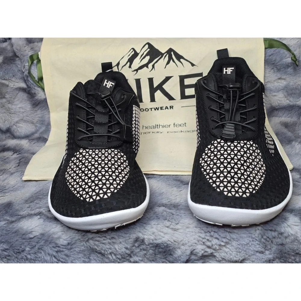 NWT‎ Hike Footwear HF Cloud Black/ Tan Barefoot Athletic Unisex Womens 11 EU 42